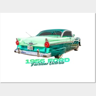 1956 Ford Fairlane Victoria Posters and Art